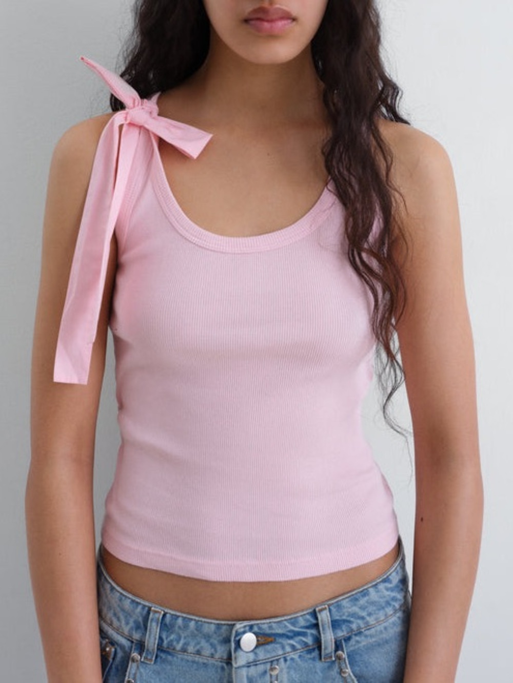NWT GIMAGUAS Bow Top in Pink